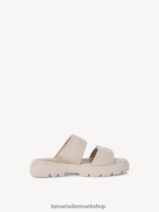 Tamaris Kvinder lædermule - hvid/offwhite XVXV8T1329 sko