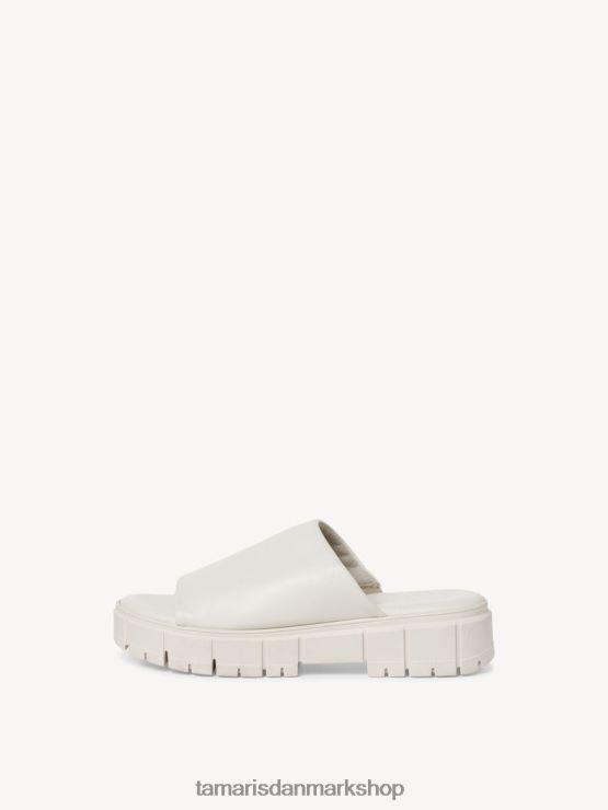 Tamaris Kvinder lædermule - hvid/offwhite uni XVXV8T461 sko