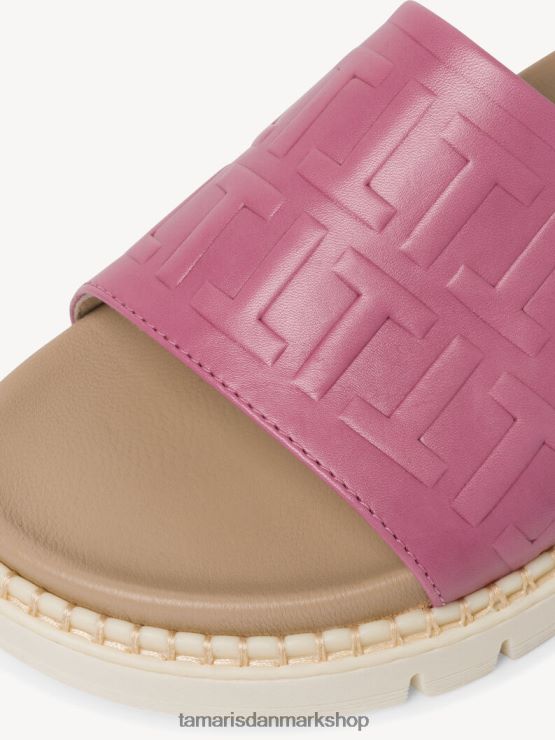 Tamaris Kvinder lædermule - lilla/dk lilla XVXV8T110 sko