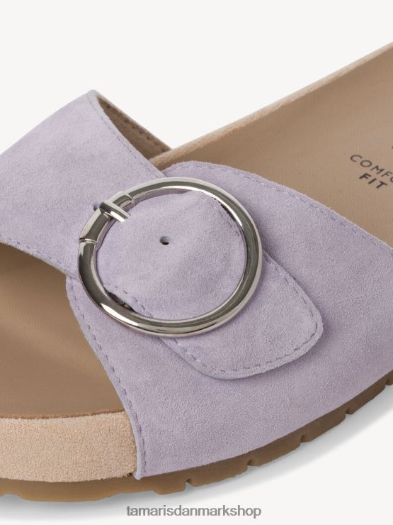 Tamaris Kvinder lædermule - lilla/lavendel XVXV8T1122 sko