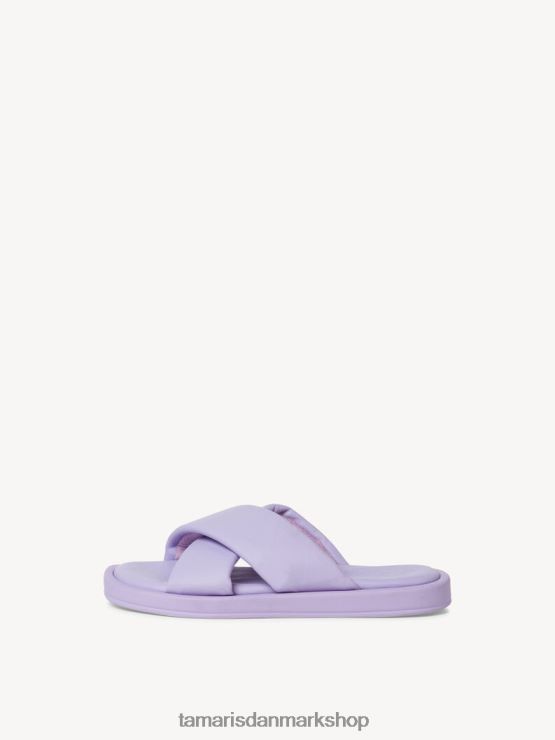 Tamaris Kvinder lædermule - lilla/lavendel XVXV8T120 sko