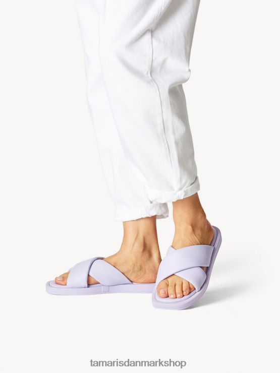 Tamaris Kvinder lædermule - lilla/lavendel XVXV8T120 sko