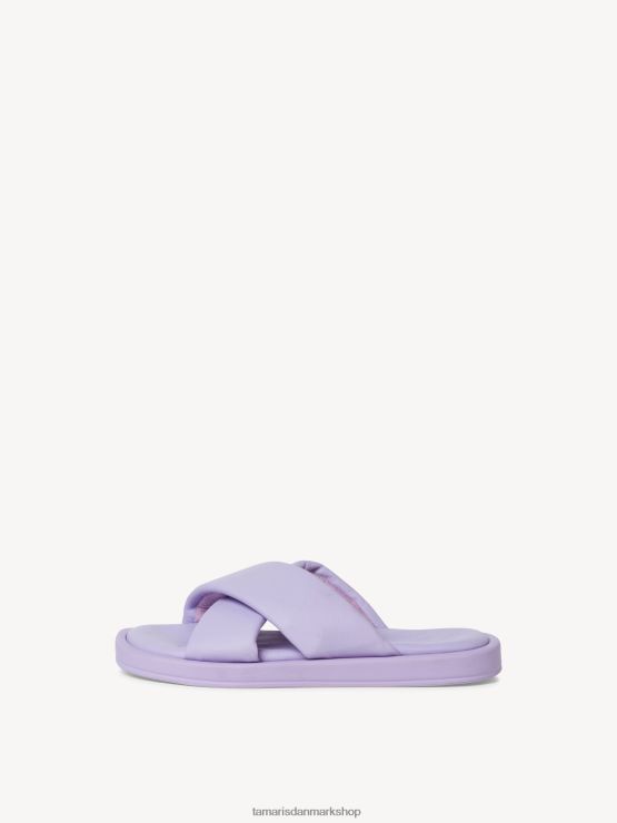 Tamaris Kvinder lædermule - lilla/lavendel XVXV8T120 sko