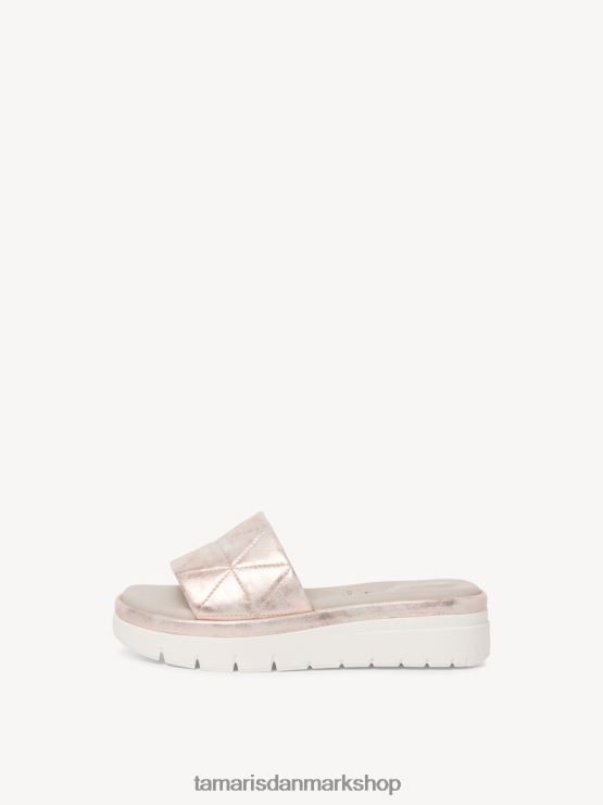 Tamaris Kvinder lædermule - metallisk/sky rosegold XVXV8T1128 sko