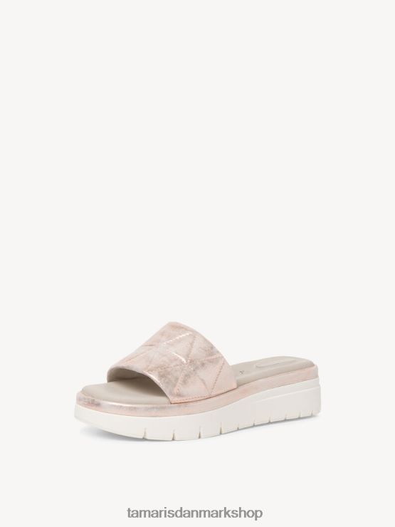 Tamaris Kvinder lædermule - metallisk/sky rosegold XVXV8T1128 sko