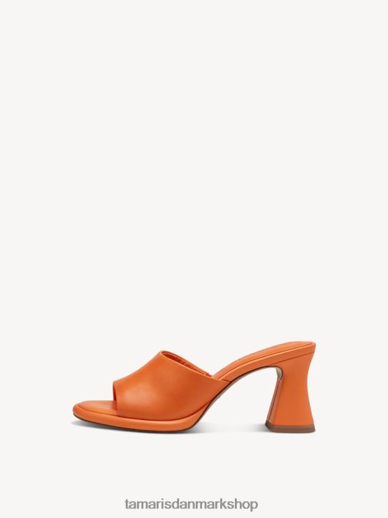 Tamaris Kvinder lædermule - orange XVXV8T279 sko