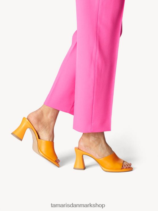 Tamaris Kvinder lædermule - orange XVXV8T279 sko