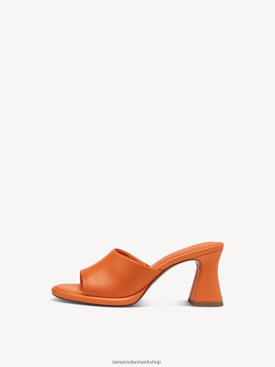 Tamaris Kvinder lædermule - orange XVXV8T279 sko