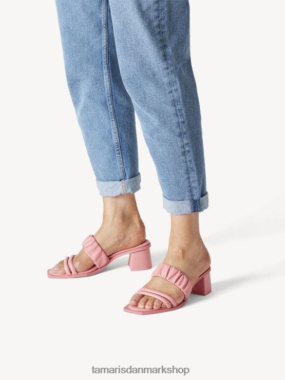 Tamaris Kvinder lædermule - pink/flamingo XVXV8T2017 sko