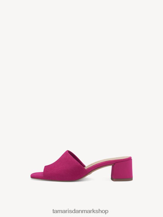 Tamaris Kvinder lædermule - pink/fuxia XVXV8T362 sko
