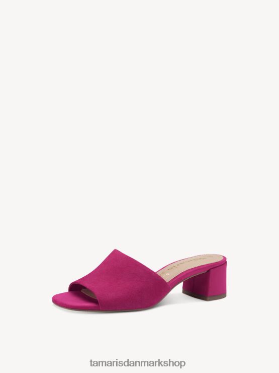 Tamaris Kvinder lædermule - pink/fuxia XVXV8T362 sko