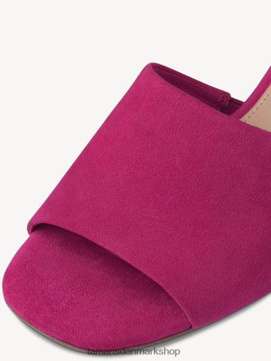 Tamaris Kvinder lædermule - pink/fuxia XVXV8T362 sko