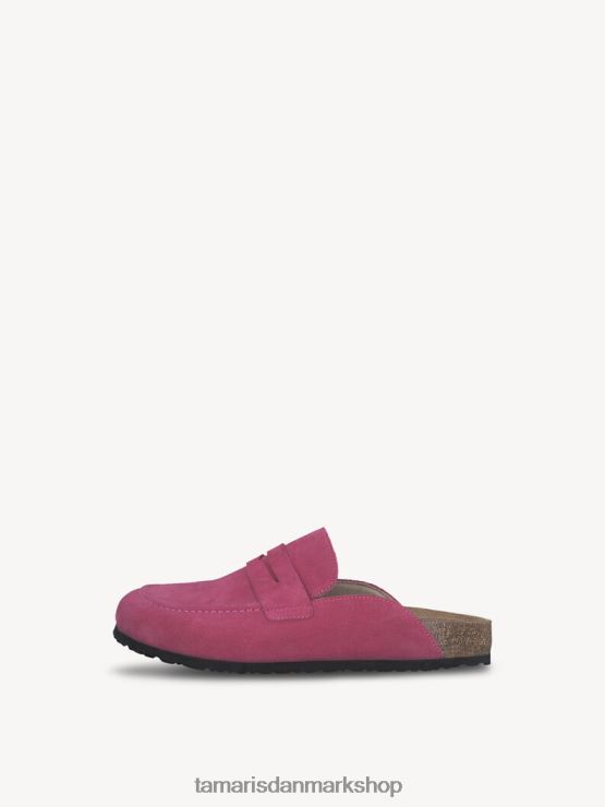 Tamaris Kvinder lædermule - pink/fuxia XVXV8T375 sko