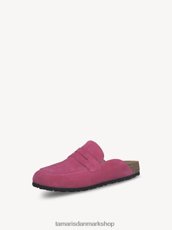 Tamaris Kvinder lædermule - pink/fuxia XVXV8T375 sko