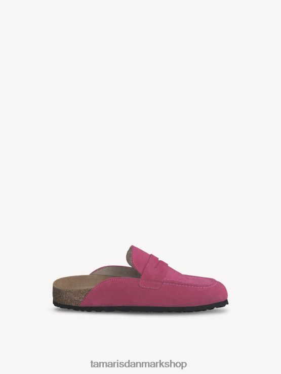 Tamaris Kvinder lædermule - pink/fuxia XVXV8T375 sko