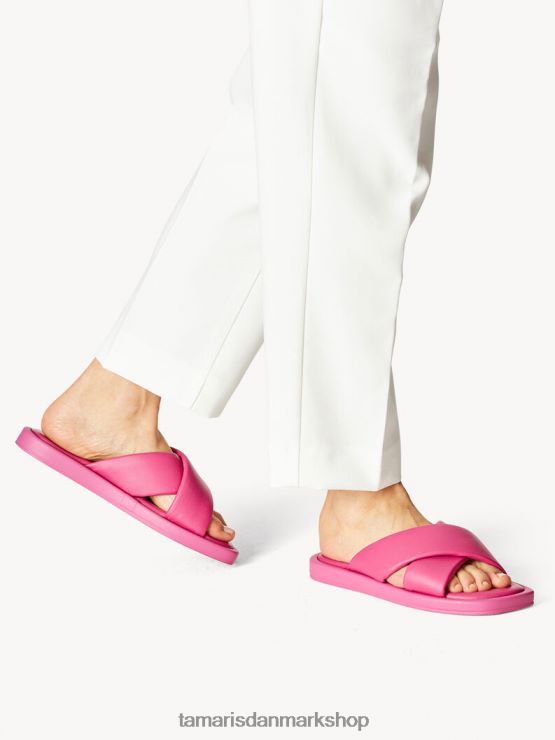 Tamaris Kvinder lædermule - pink/fuxia XVXV8T485 sko