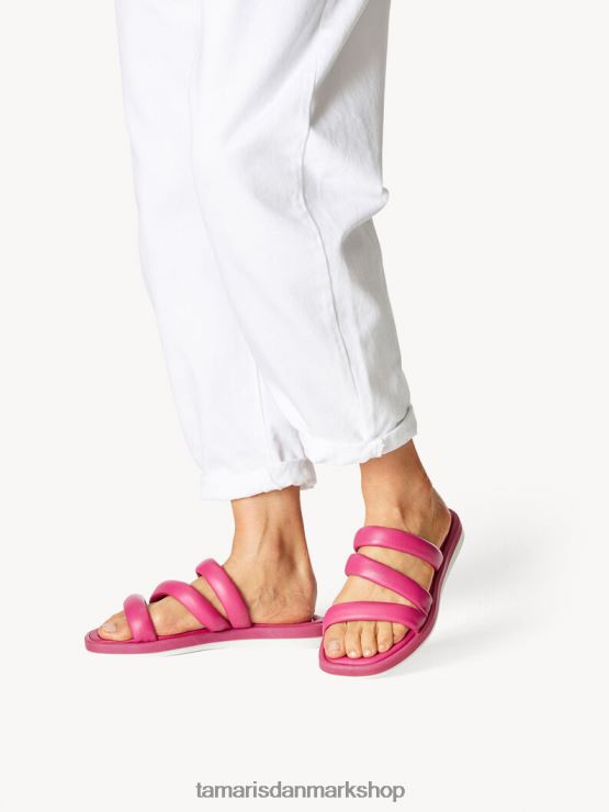 Tamaris Kvinder lædermule - pink/fuxia XVXV8T694 sko