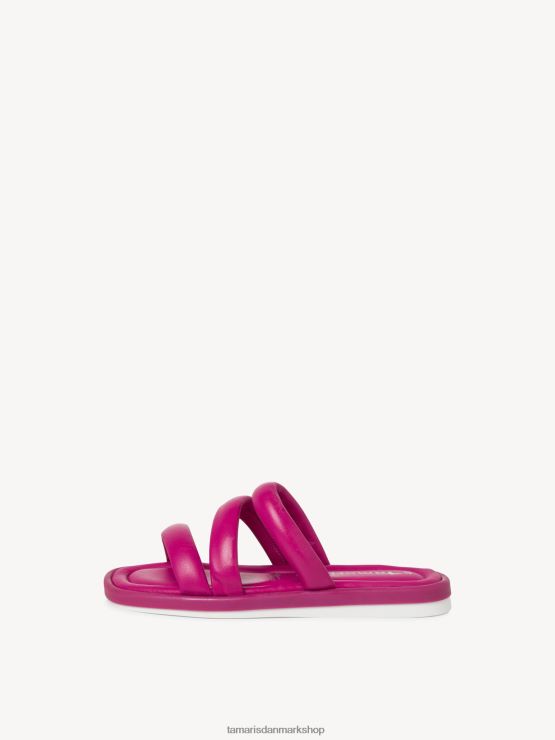 Tamaris Kvinder lædermule - pink/fuxia XVXV8T694 sko