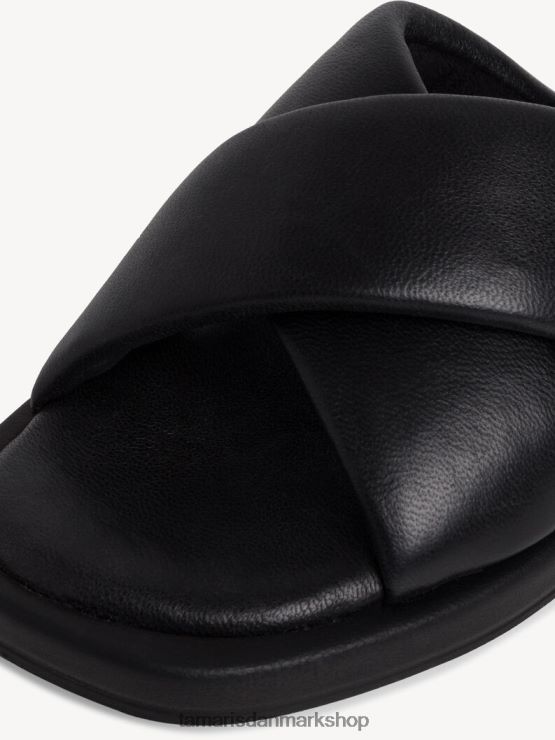 Tamaris Kvinder lædermule - sort XVXV8T1392 sko