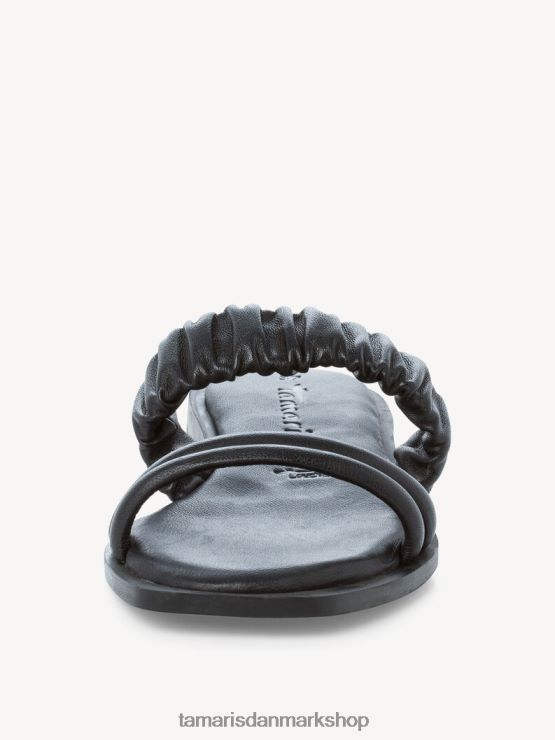 Tamaris Kvinder lædermule - sort XVXV8T1741 sko