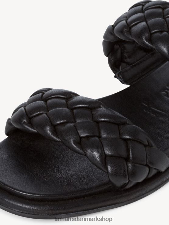 Tamaris Kvinder lædermule - sort XVXV8T1792 sko