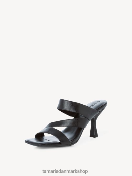 Tamaris Kvinder lædermule - sort XVXV8T1845 sko