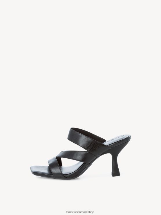 Tamaris Kvinder lædermule - sort XVXV8T1845 sko