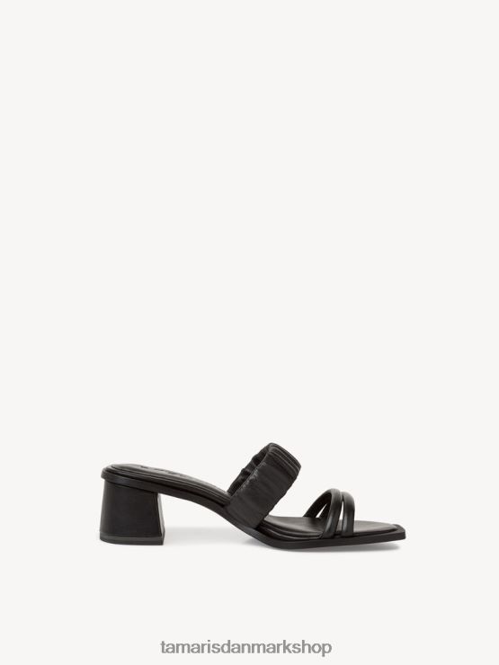 Tamaris Kvinder lædermule - sort XVXV8T1940 sko