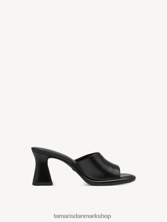 Tamaris Kvinder lædermule - sort XVXV8T334 sko