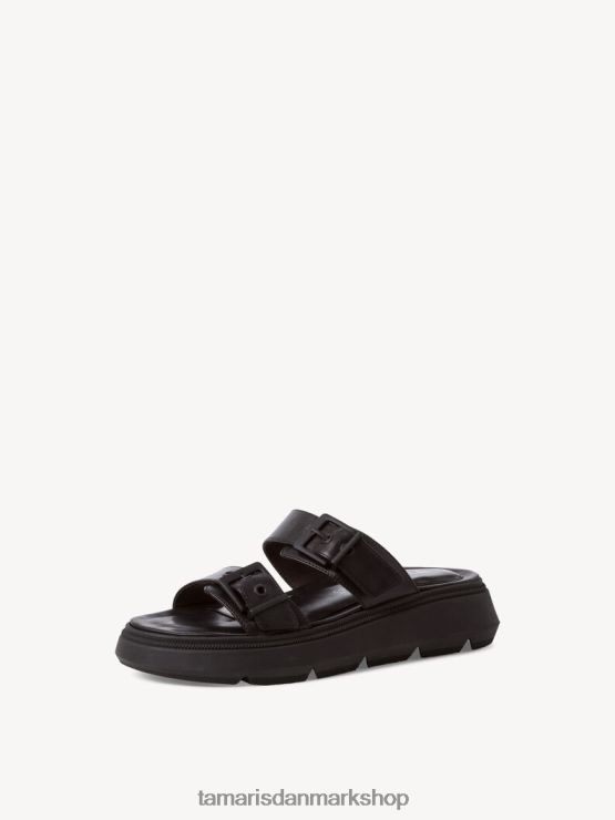 Tamaris Kvinder lædermule - sort XVXV8T640 sko