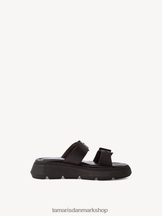 Tamaris Kvinder lædermule - sort XVXV8T640 sko