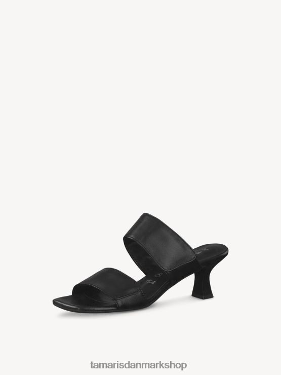 Tamaris Kvinder lædermule - sort XVXV8T829 sko