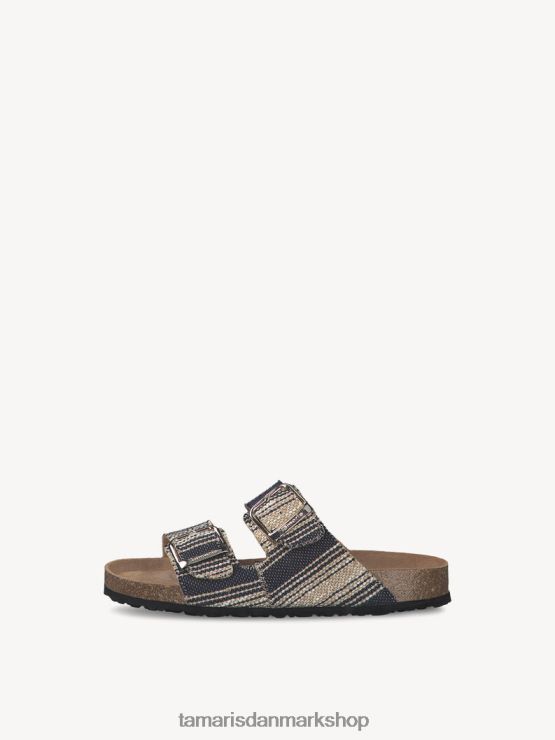 Tamaris Kvinder muldyr - blå/jute navy XVXV8T394 sko