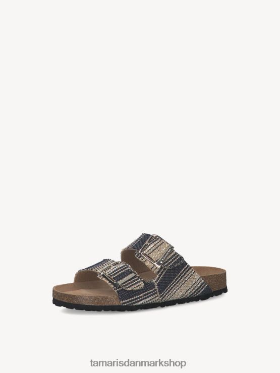 Tamaris Kvinder muldyr - blå/jute navy XVXV8T394 sko
