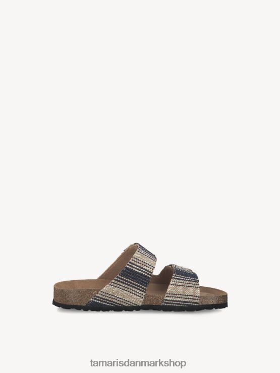 Tamaris Kvinder muldyr - blå/jute navy XVXV8T394 sko