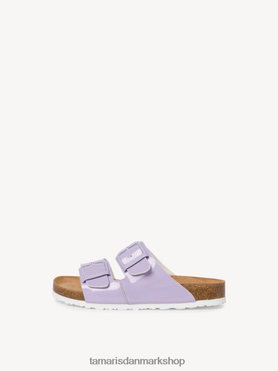 Tamaris Kvinder muldyr - lilla/lilla patent XVXV8T366 sko