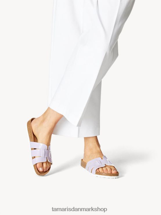 Tamaris Kvinder muldyr - lilla/lilla patent XVXV8T405 sko