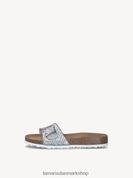 Tamaris Kvinder muldyr - metallisk/etno sølv XVXV8T1352 sko