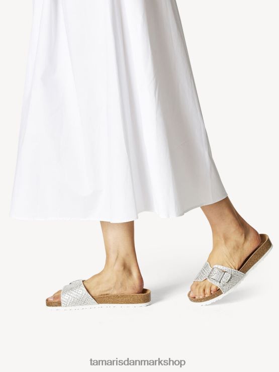 Tamaris Kvinder muldyr - metallisk/etno sølv XVXV8T1352 sko