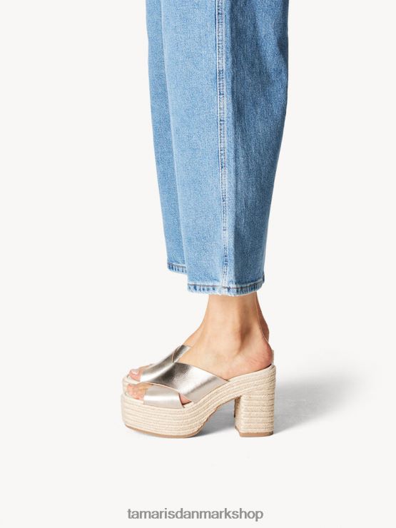 Tamaris Kvinder muldyr - metallisk/lys guld XVXV8T265 sko