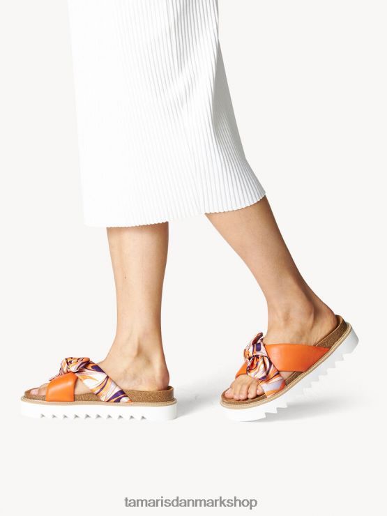 Tamaris Kvinder muldyr - orange/orange kam XVXV8T1923 sko