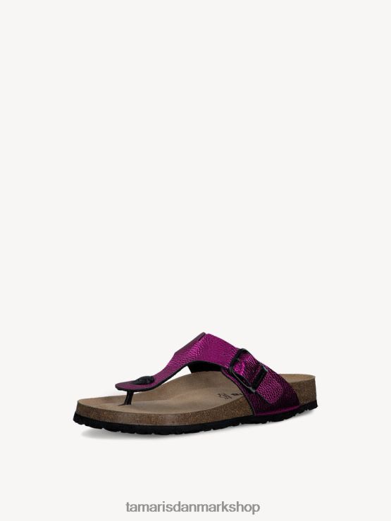 Tamaris Kvinder muldyr - pink/fuxia met. str XVXV8T1358 sko