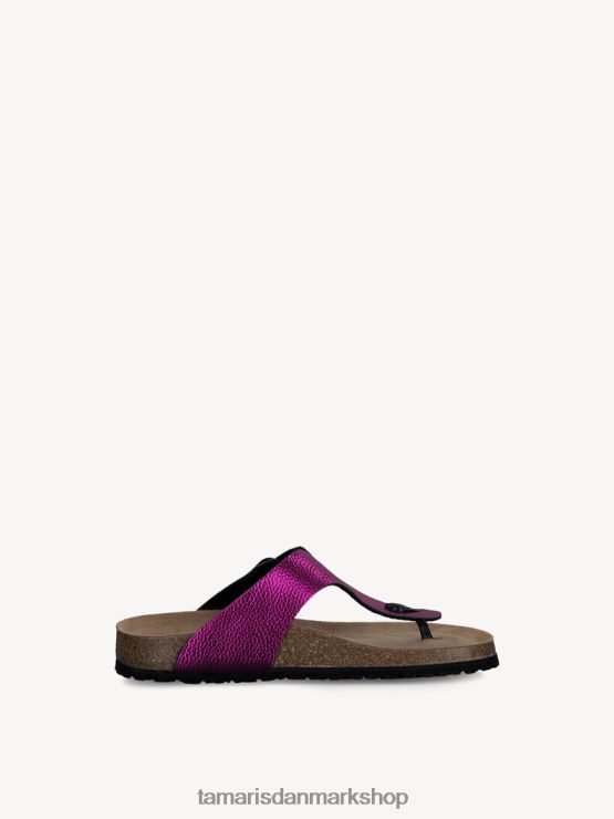 Tamaris Kvinder muldyr - pink/fuxia met. str XVXV8T1358 sko