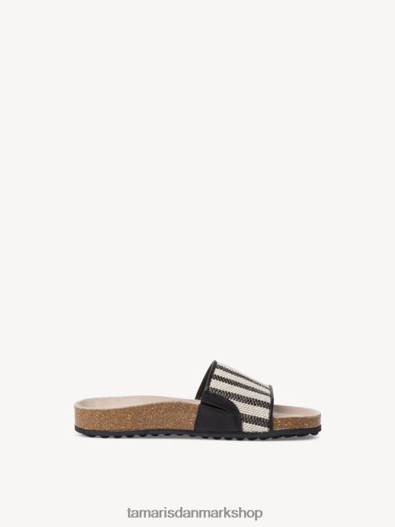 Tamaris Kvinder muldyr - sort/sort kam XVXV8T1001 sko