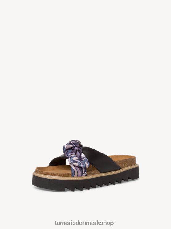 Tamaris Kvinder muldyr - sort/sort kam XVXV8T11 sko