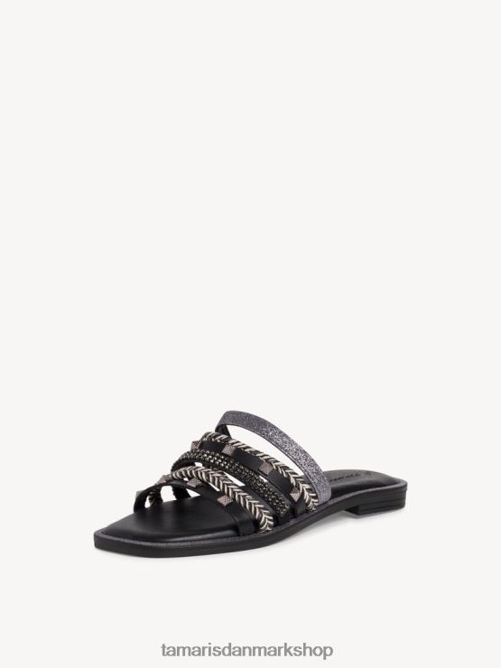 Tamaris Kvinder muldyr - sort/sort multi XVXV8T269 sko