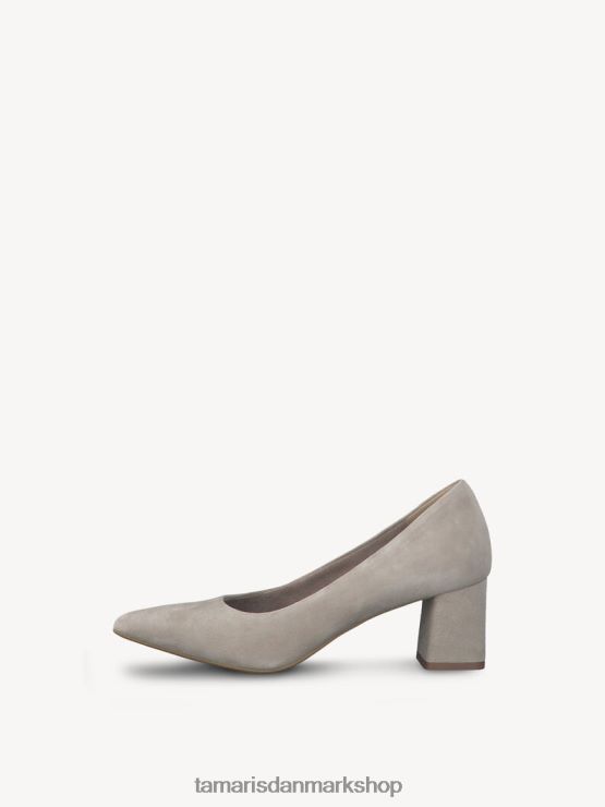 Tamaris Kvinder læder pumps - beige/elfenben XVXV8T932 sko