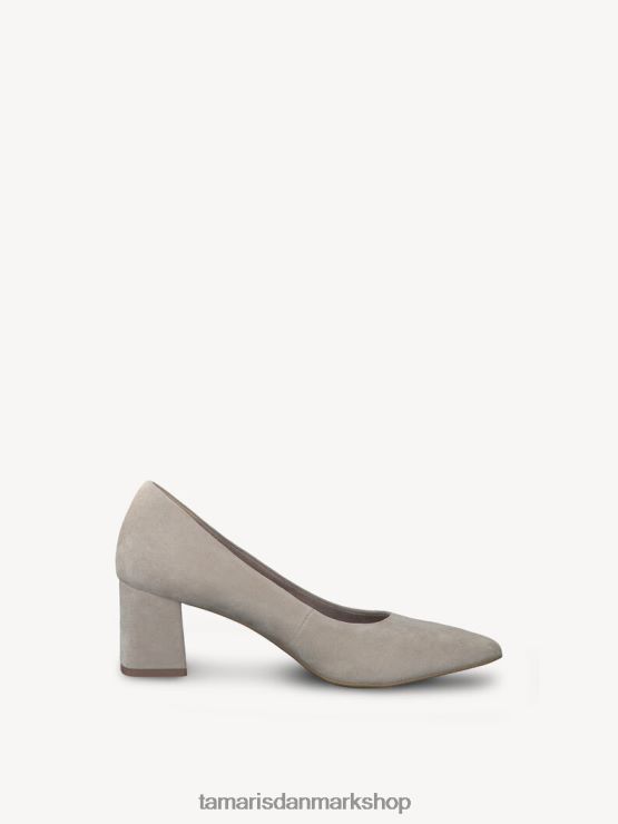 Tamaris Kvinder læder pumps - beige/elfenben XVXV8T932 sko