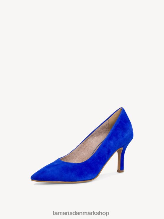 Tamaris Kvinder læder pumps - blå/kongeblå XVXV8T1584 sko