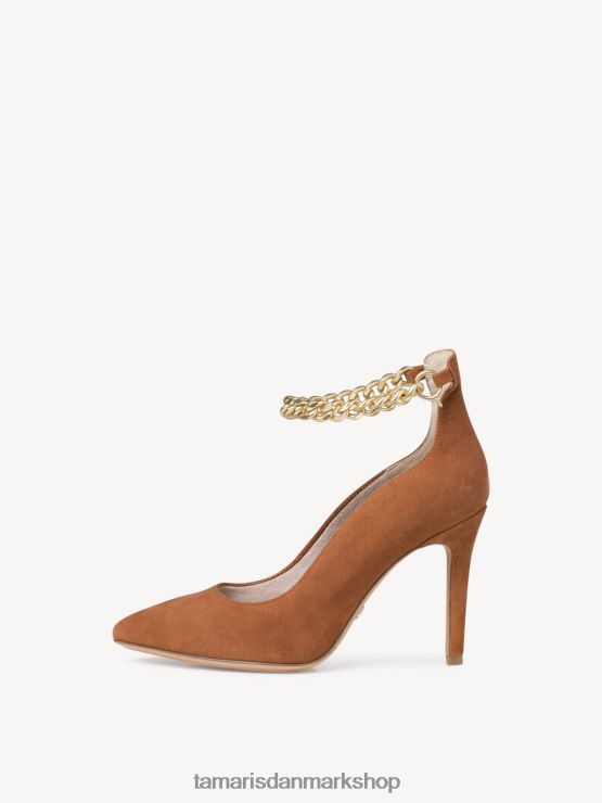 Tamaris Kvinder læder pumps - brun/muscat XVXV8T2329 sko